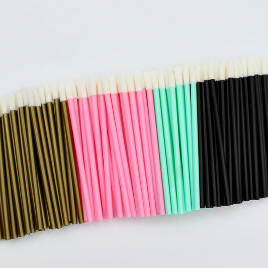 Disposable Application Brush Angled Multicolor
