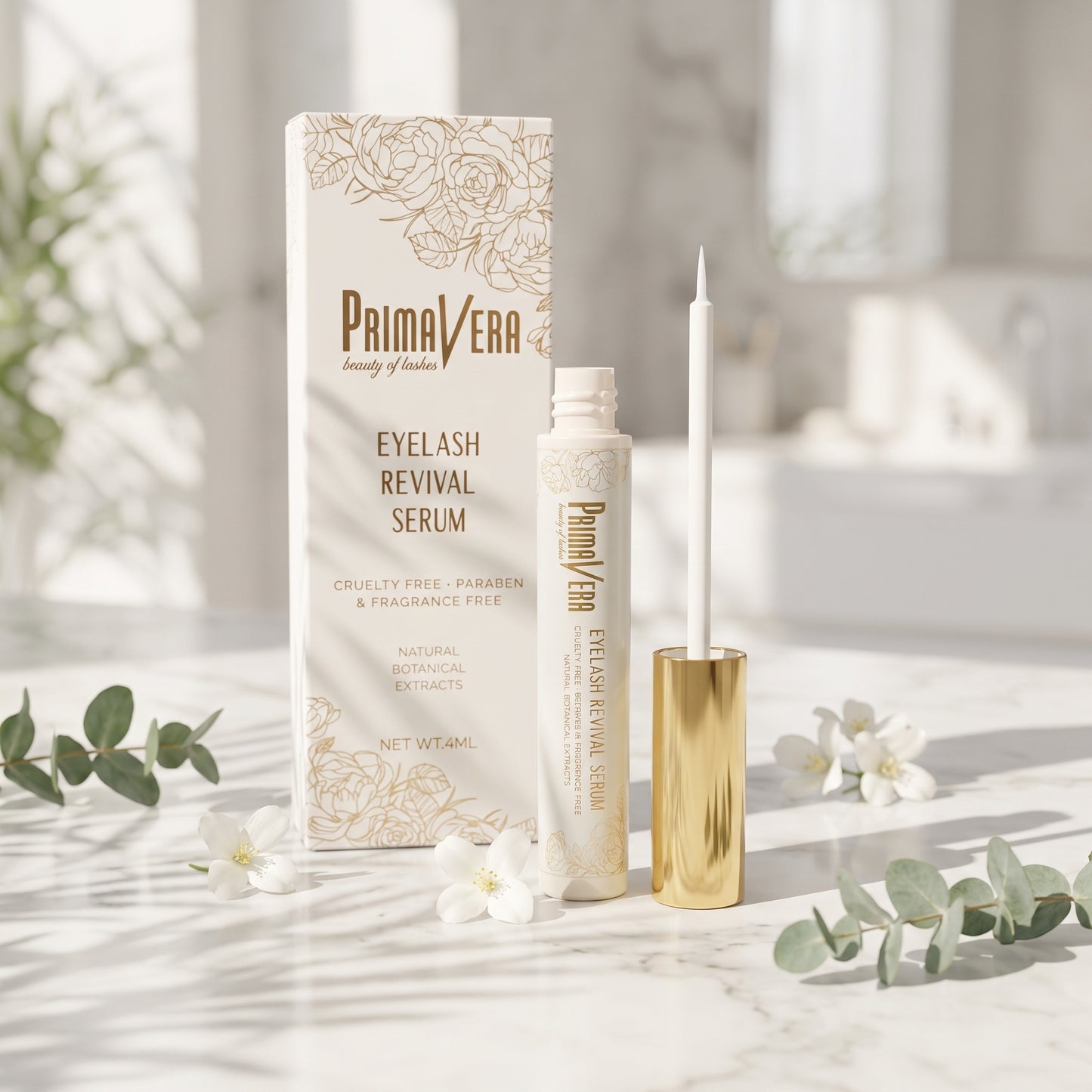 PrimaVera Lashes Revival Serum - Peptide & Botanical Complex · 4 ml